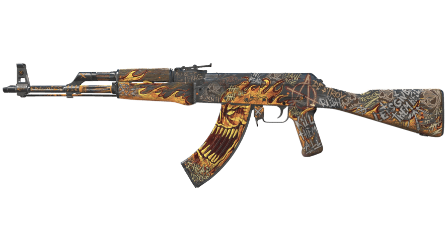 AK-47 | Searing Rage (Well-Worn)