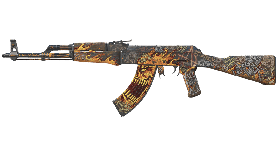 AK-47 | Searing Rage (Well-Worn)