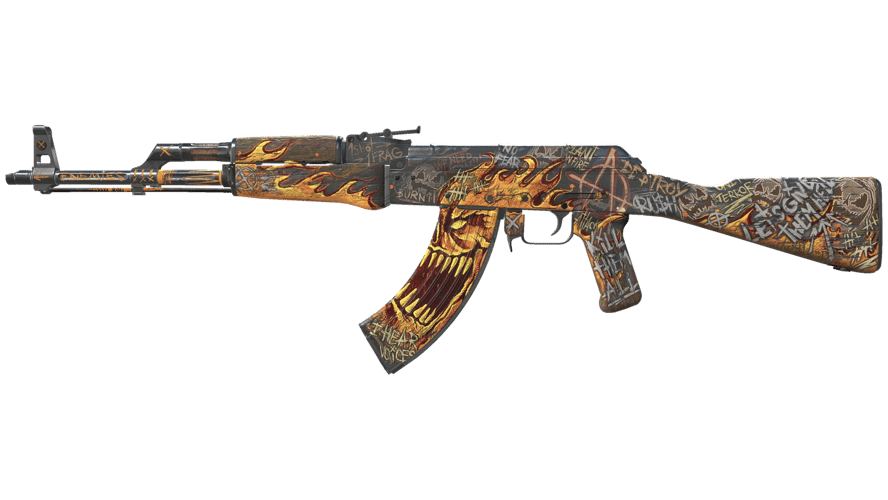 AK-47 | Searing Rage (Well-Worn)