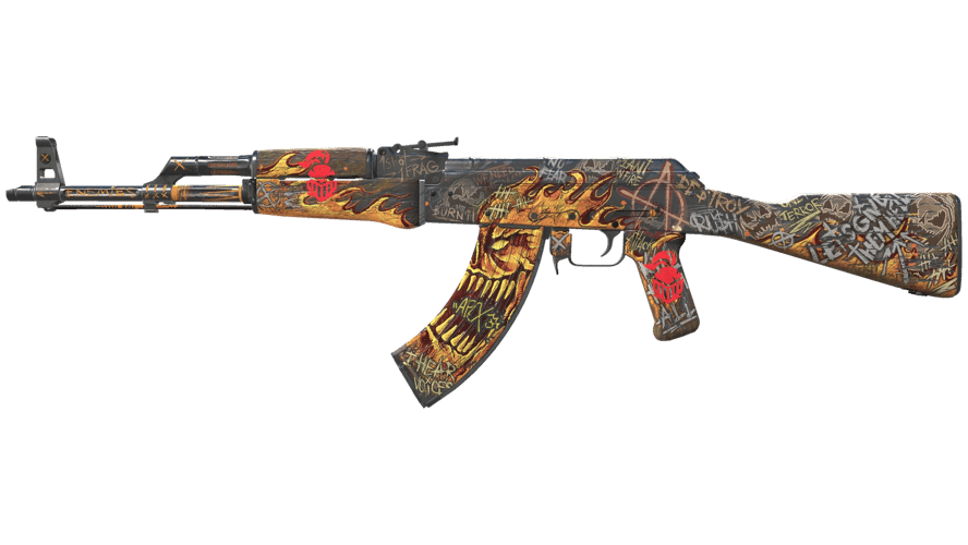 AK-47 | Searing Rage (Well-Worn)