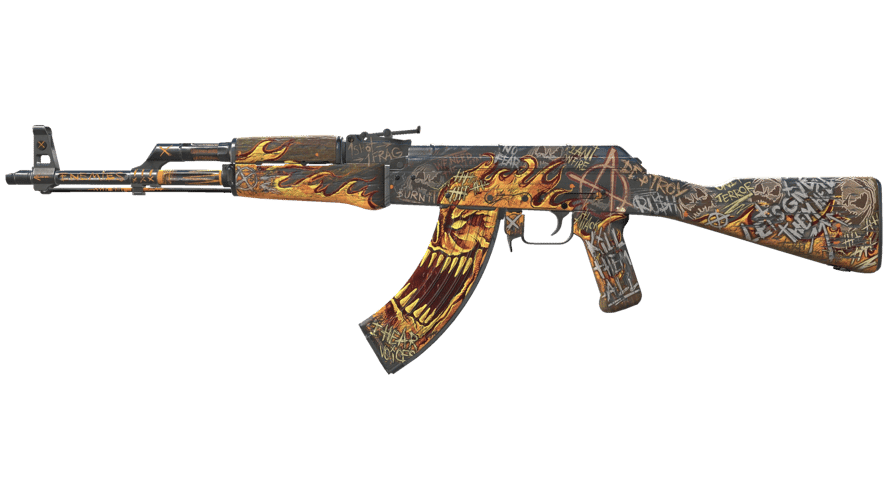 AK-47 | Searing Rage (Well-Worn)