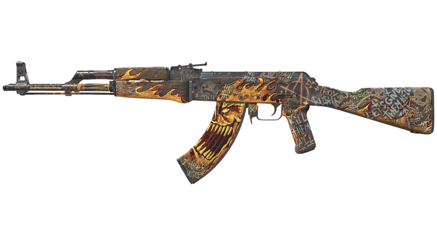 AK-47 | Searing Rage (Well-Worn)