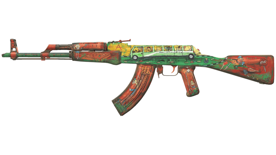 AK-47 | The Outsiders (Minimal Wear)