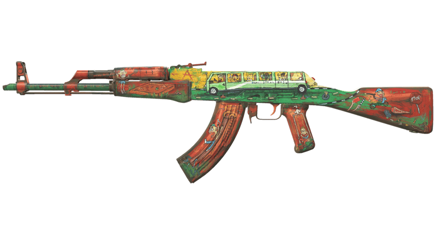 AK-47 | The Outsiders (Minimal Wear)