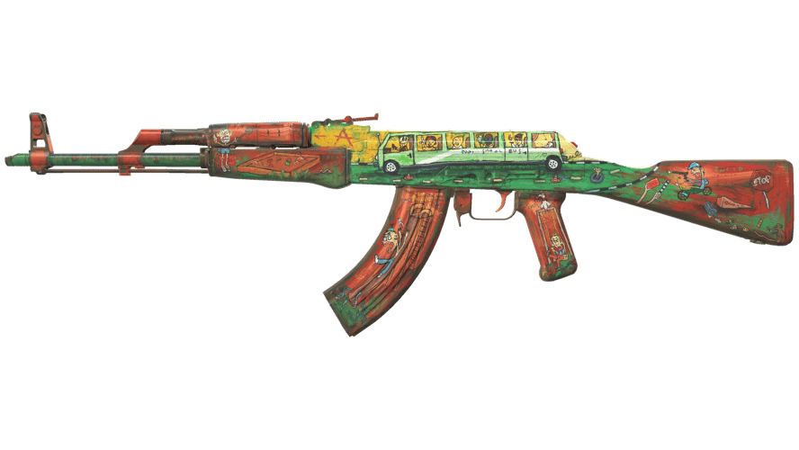 AK-47 | The Outsiders (Minimal Wear)