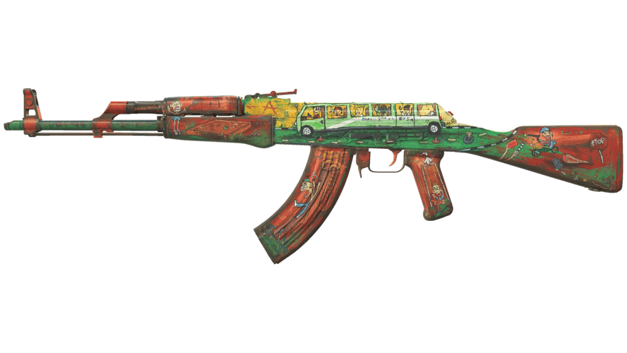 AK-47 | The Outsiders (Well-Worn)