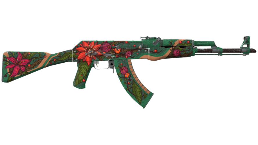 AK-47 | Wild Lotus (Well-Worn)