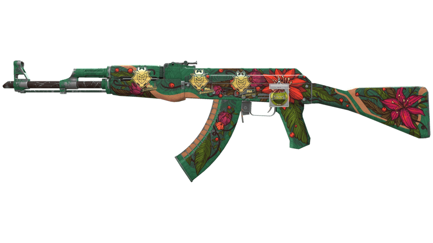 AK-47 | Wild Lotus (Well-Worn)