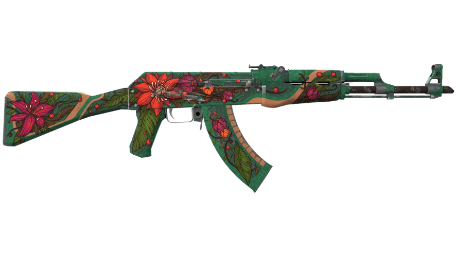 AK-47 | Wild Lotus (Well-Worn)
