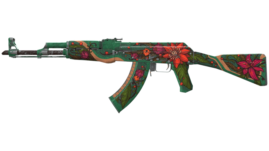 AK-47 | Wild Lotus (Well-Worn)
