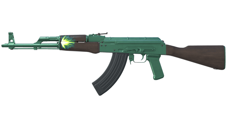 AK-47 | Wintergreen (Немного поношенное)