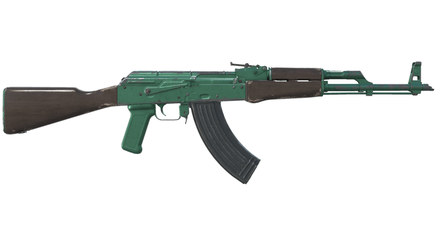 AK-47 | Wintergreen (Well-Worn)