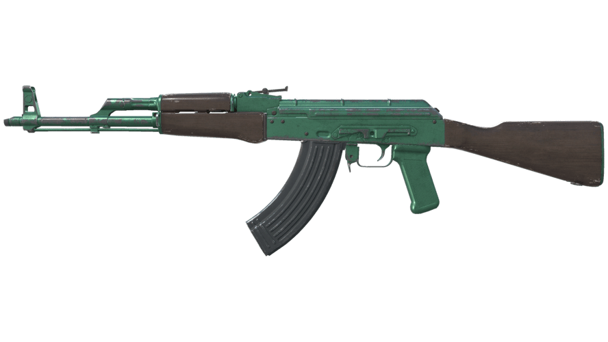 AK-47 | Wintergreen (Well-Worn)