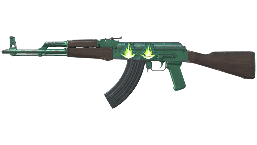 AK-47 | Wintergreen (Well-Worn)
