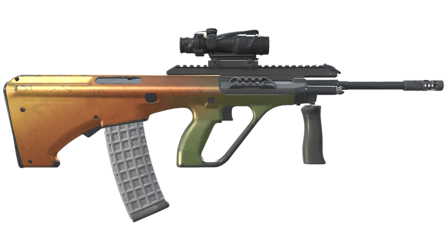 AUG | Amber Fade (Well-Worn)
