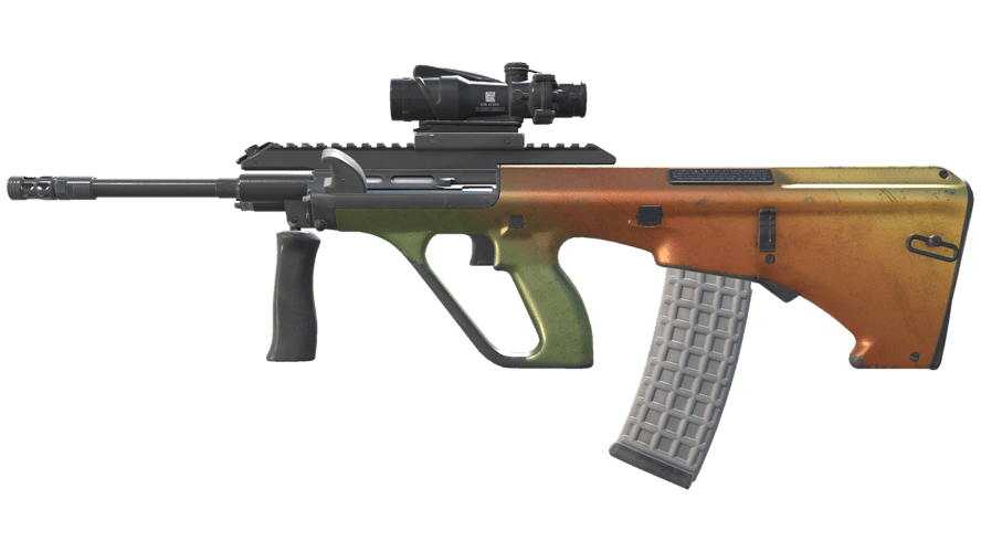 AUG | Amber Fade (Well-Worn)