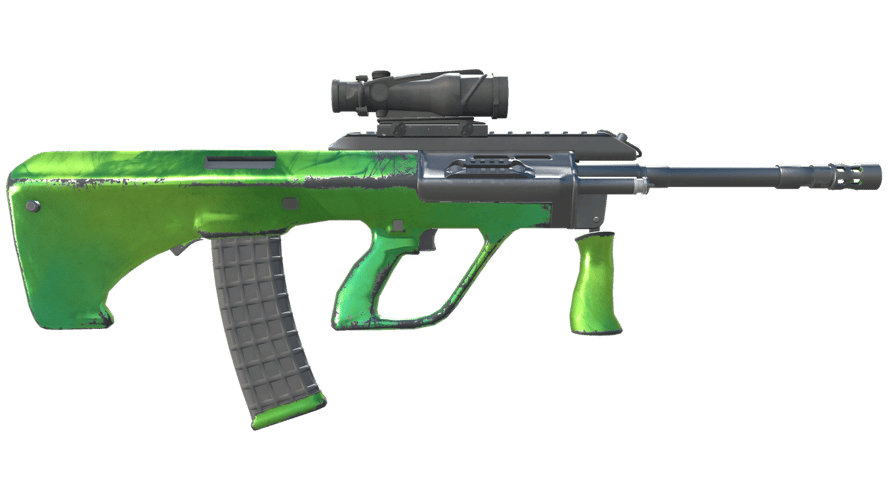 AUG | Carved Jade (Field-Tested)