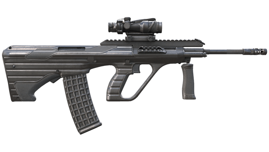 AUG | Steel Sentinel (Battle-Scarred)