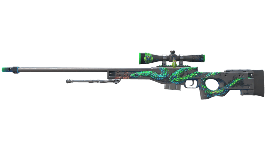 AWP | Древесная гадюка (Закалённое в боях)
