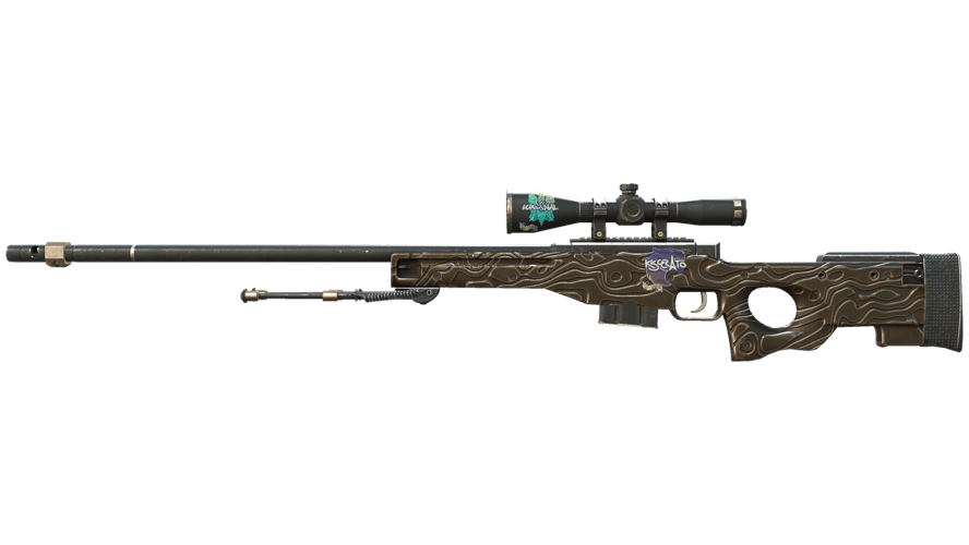 AWP | Black Nile (Battle-Scarred)
