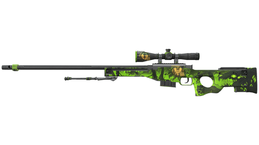 AWP | Containment Breach (Well-Worn)
