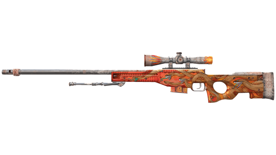 AWP | Пустынная гидра (Закалённое в боях)