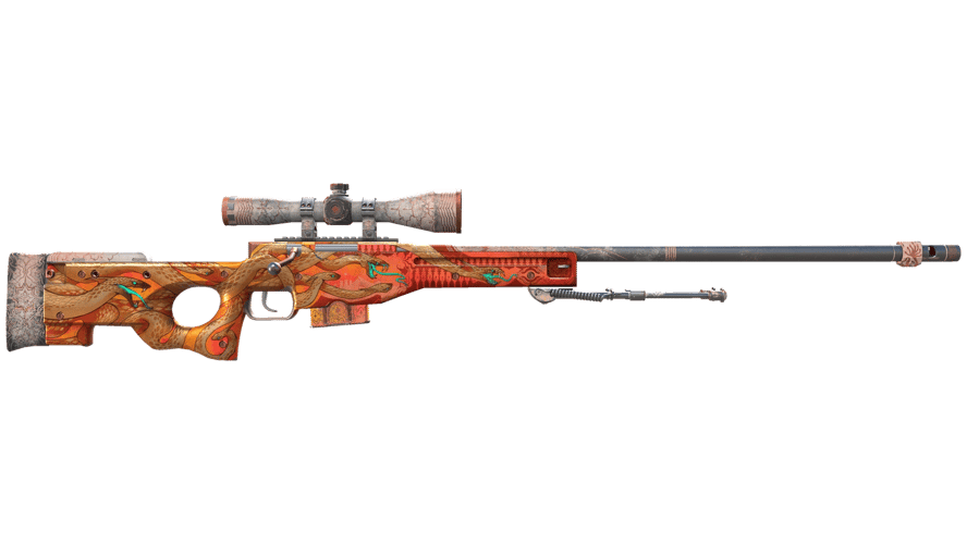 AWP | Пустынная гидра (Закалённое в боях)