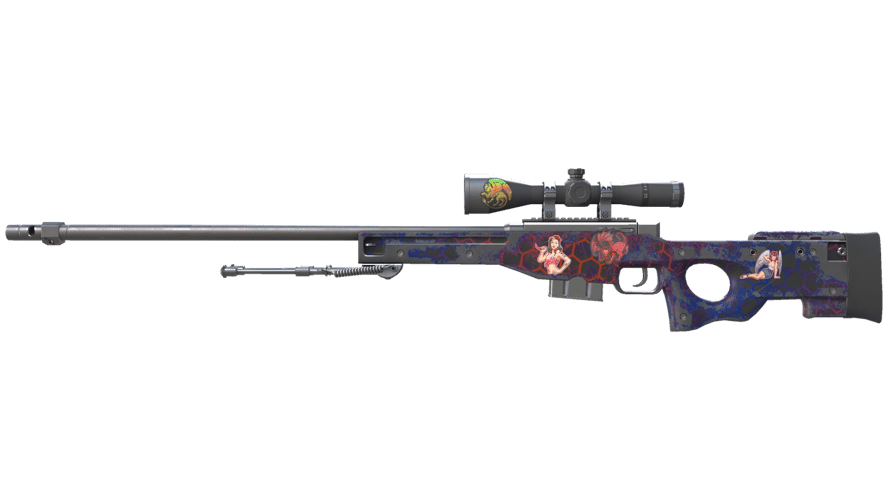 AWP | Electric Hive (Well-Worn)