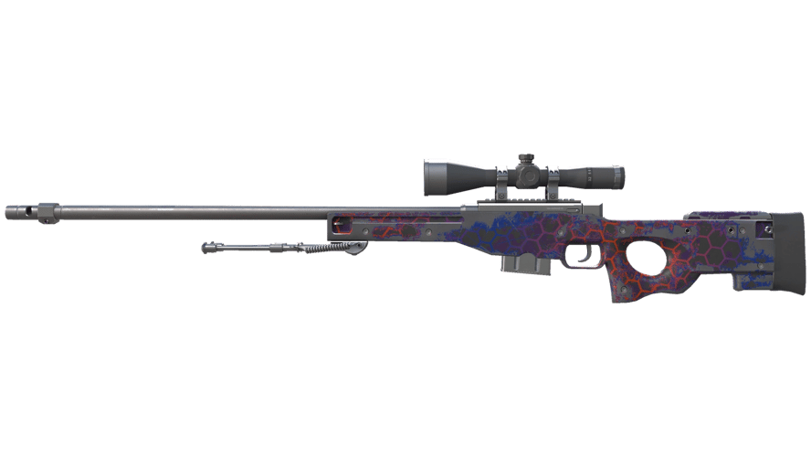 AWP | Electric Hive (Well-Worn)