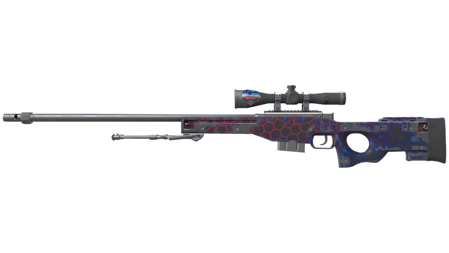 AWP | Electric Hive (Well-Worn)