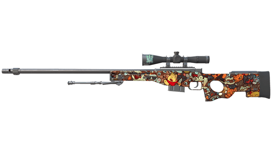 AWP | ЛАПКИ (Немного поношенное)