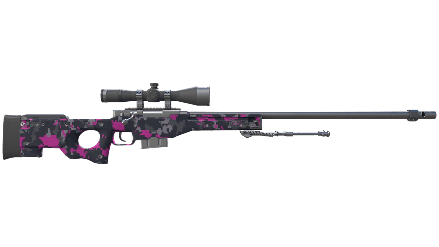 AWP | Пиксельный камуфляж «Розовый» (После полевых испытаний)