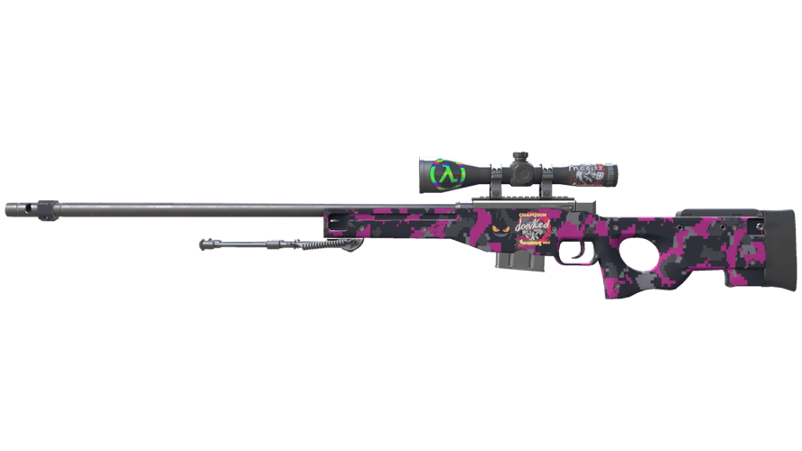 AWP | Pink DDPAT (Minimal Wear)