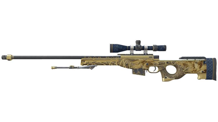 AWP | Queen's Gambit (Well-Worn)