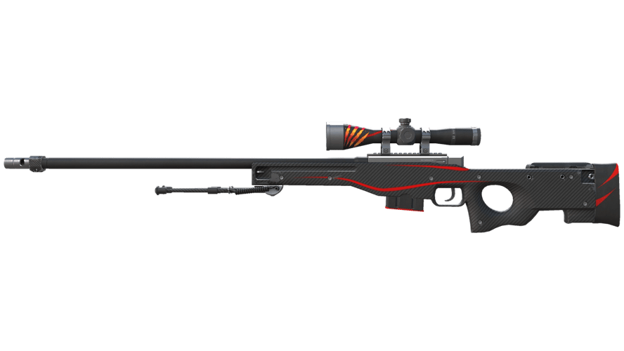AWP | Красная линия (Немного поношенное)
