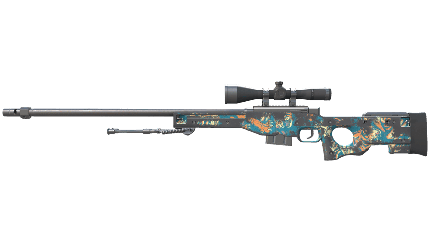 AWP | Silk Tiger (Battle-Scarred)