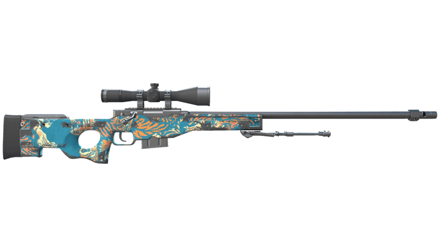 AWP | Шёлковый тигр (После полевых испытаний)