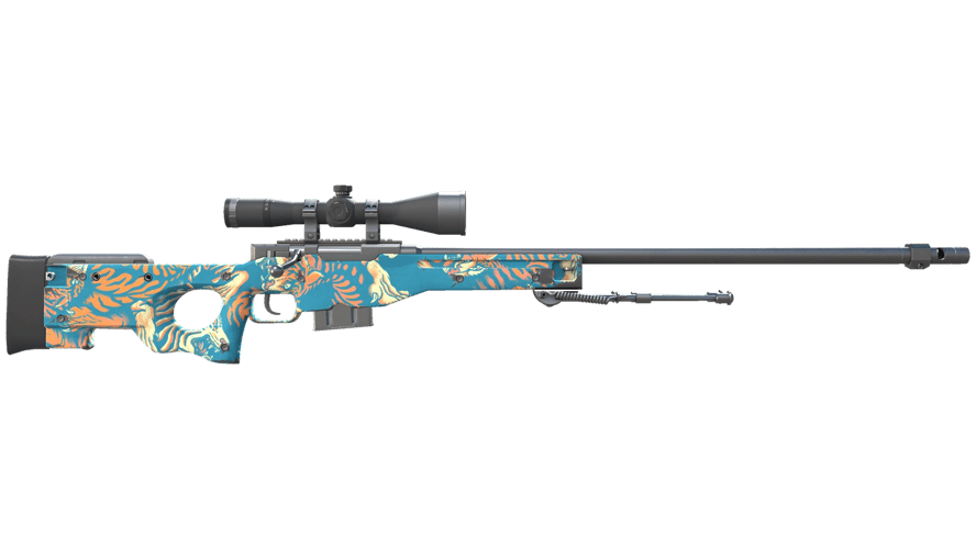 AWP | Silk Tiger (Minimal Wear)