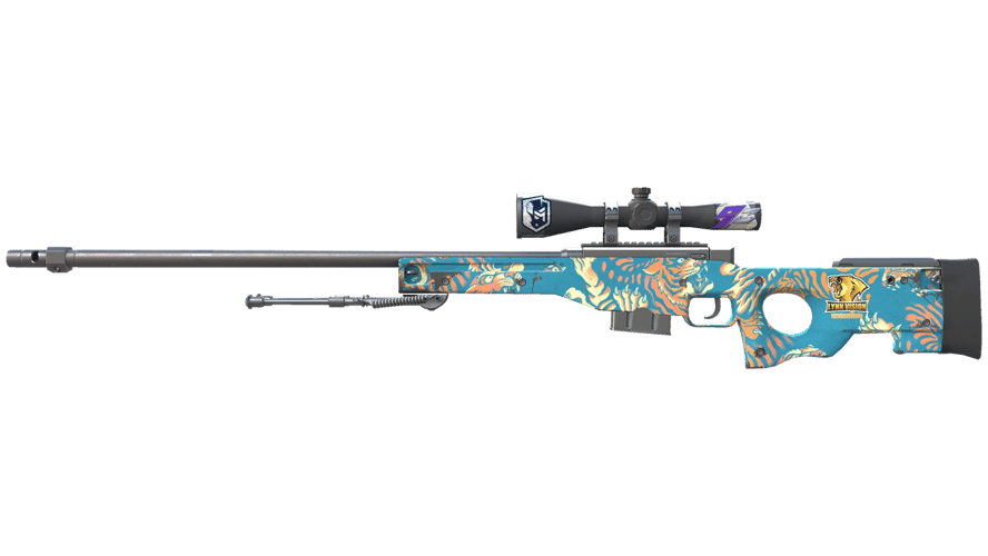 AWP | Silk Tiger (Minimal Wear)