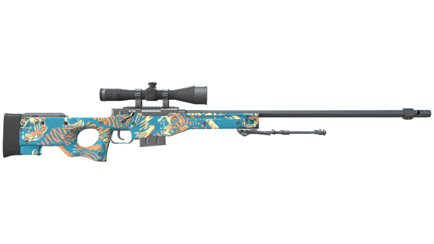 AWP | Silk Tiger (Minimal Wear)