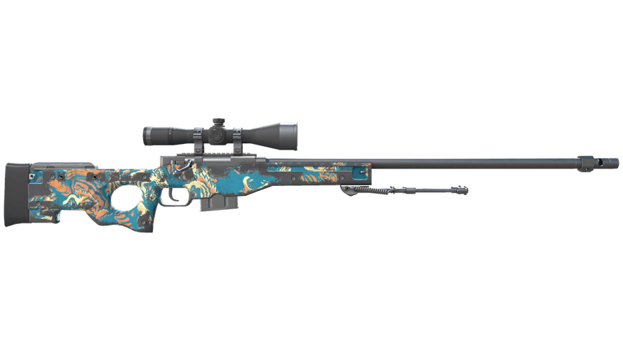 AWP | Silk Tiger (Well-Worn)