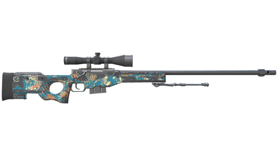 AWP | Silk Tiger (Well-Worn)