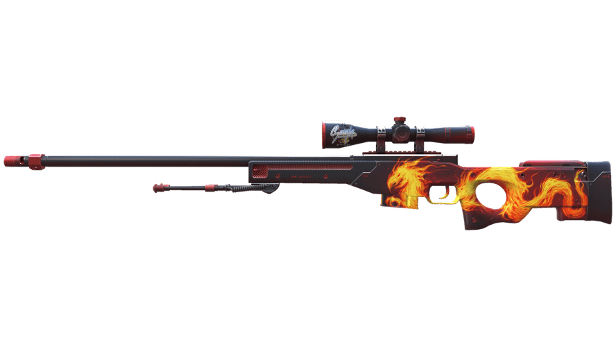 AWP | Дикое пламя (Прямо с завода)