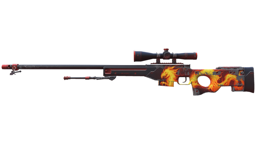 AWP | Wildfire (Well-Worn)