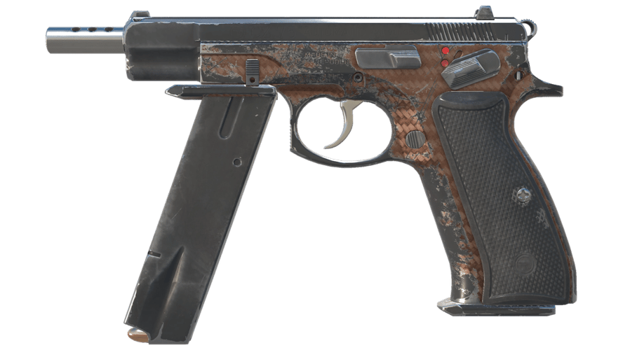 CZ75-Auto | Copper Fiber (Battle-Scarred)
