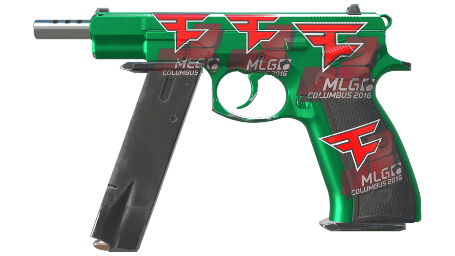 CZ75-Auto | Emerald (Minimal Wear)