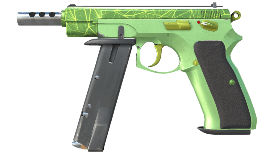 CZ75-Auto | Emerald Quartz (Minimal Wear)