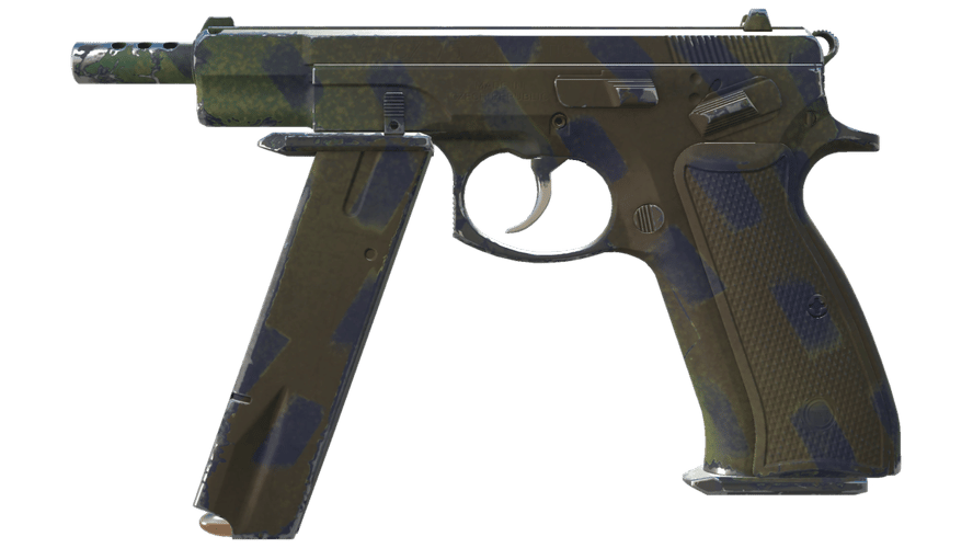 CZ75-Auto | Jungle Dashed (Minimal Wear)