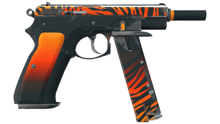 CZ75-Auto | Tigris (Battle-Scarred)