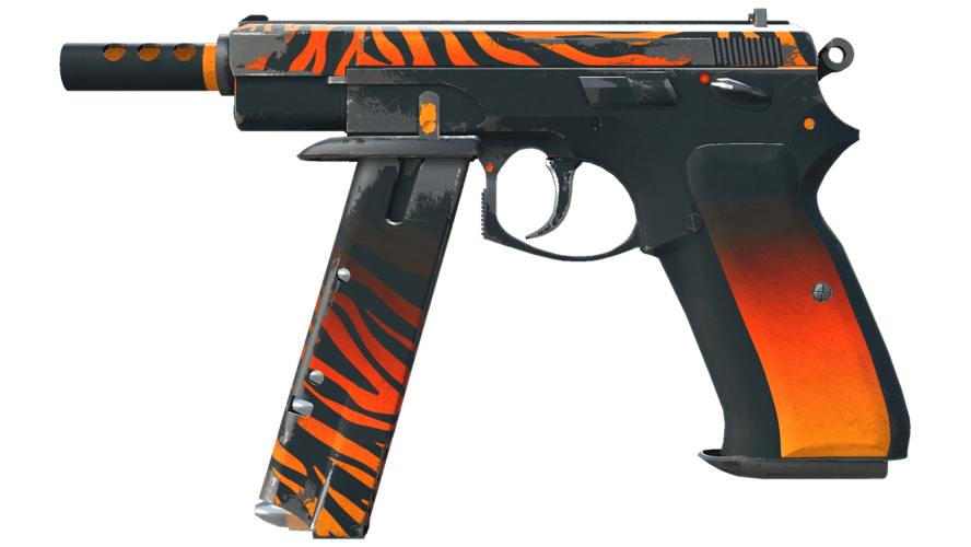 CZ75-Auto | Tigris (Battle-Scarred)